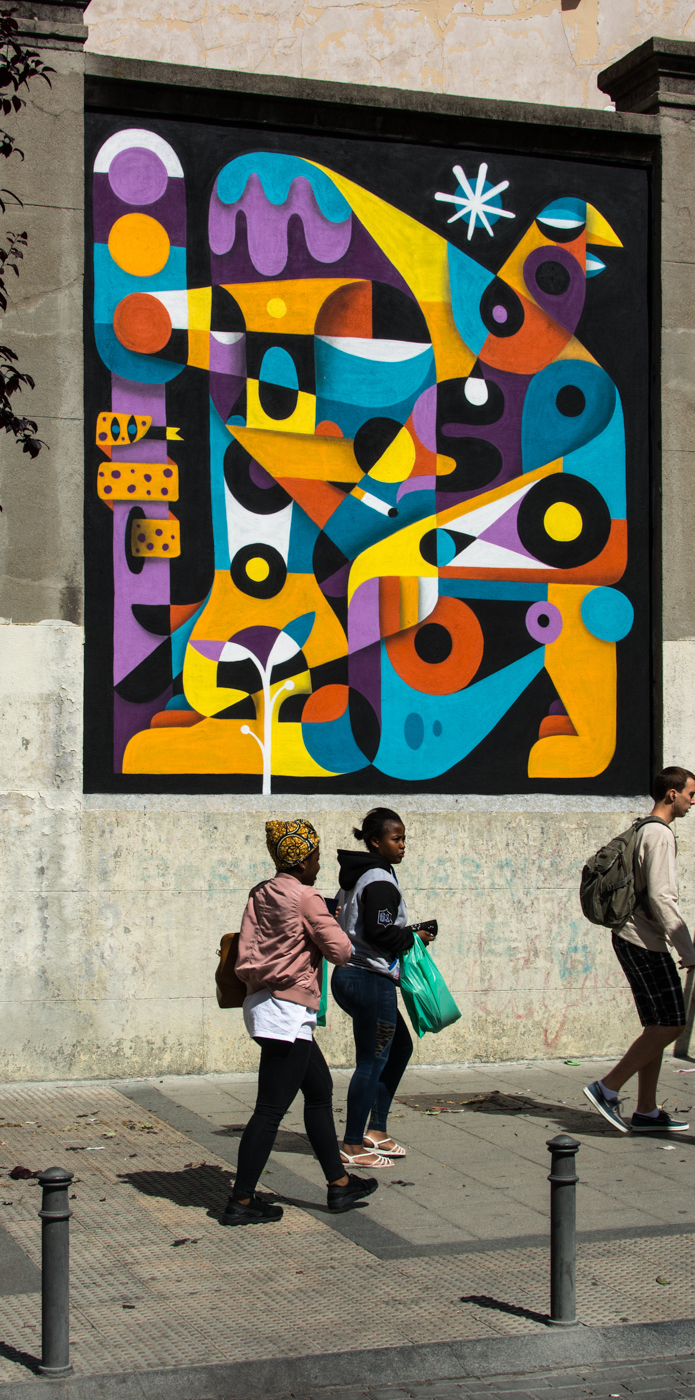 → Muros 2016 | Las intervenciones « Madrid Street Art Project